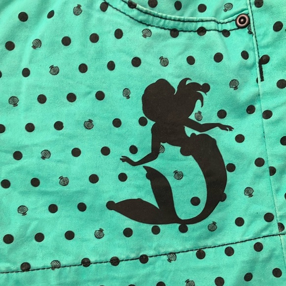 Disney Little Mermaid Polka Dot Women's Shorts - Picture 2 of 5